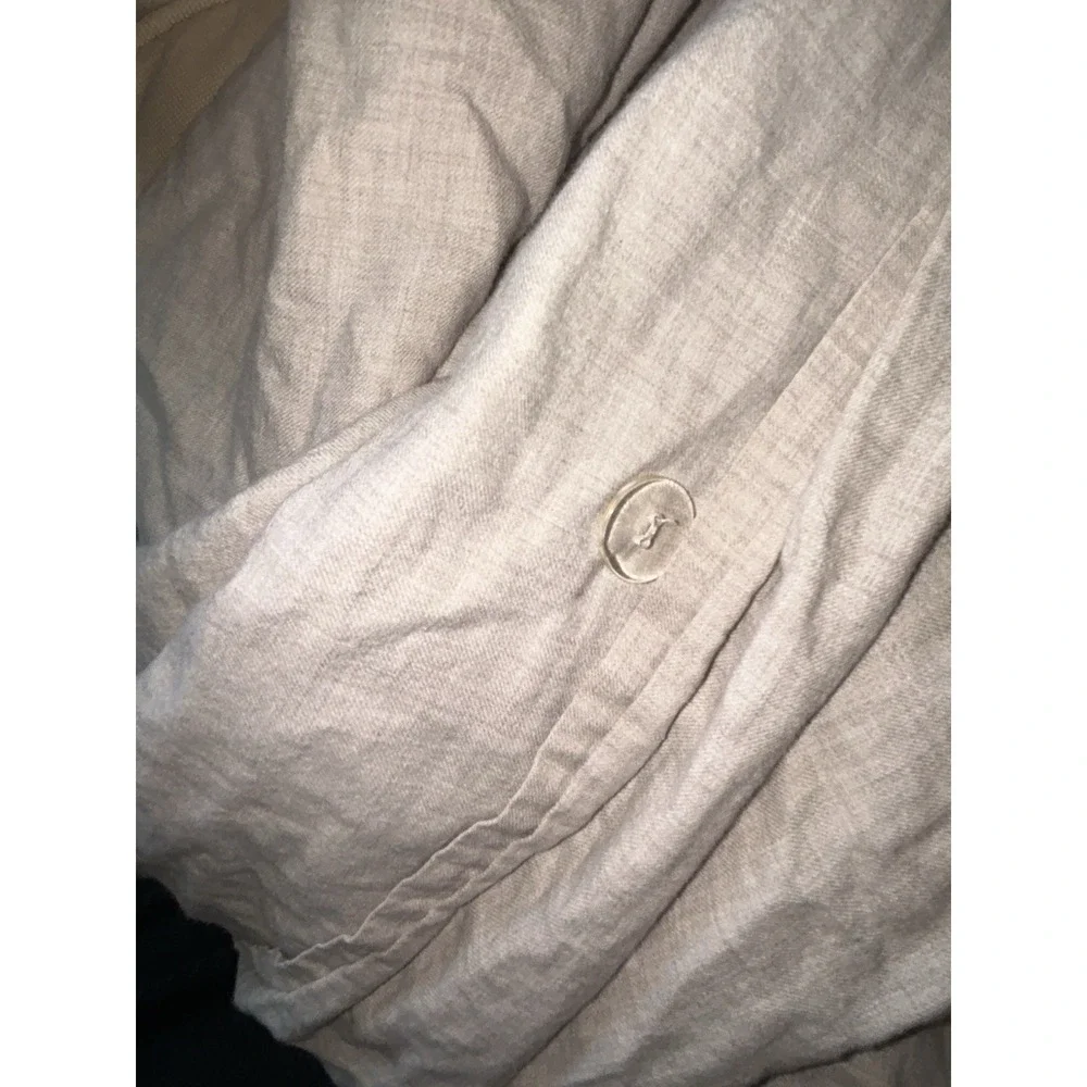 wamsutta king duvet cashmere & cotton blend